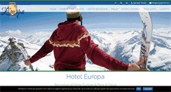 Desktop Screenshot of europahotel.net