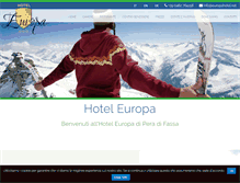 Tablet Screenshot of europahotel.net